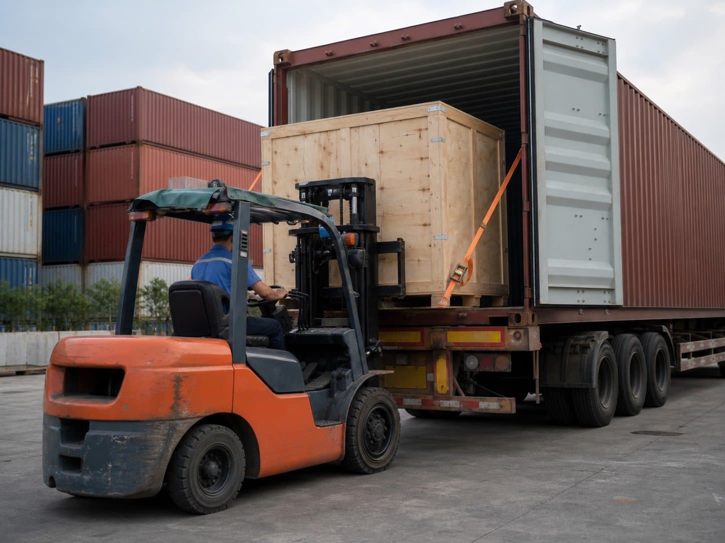 Sea Container Loading