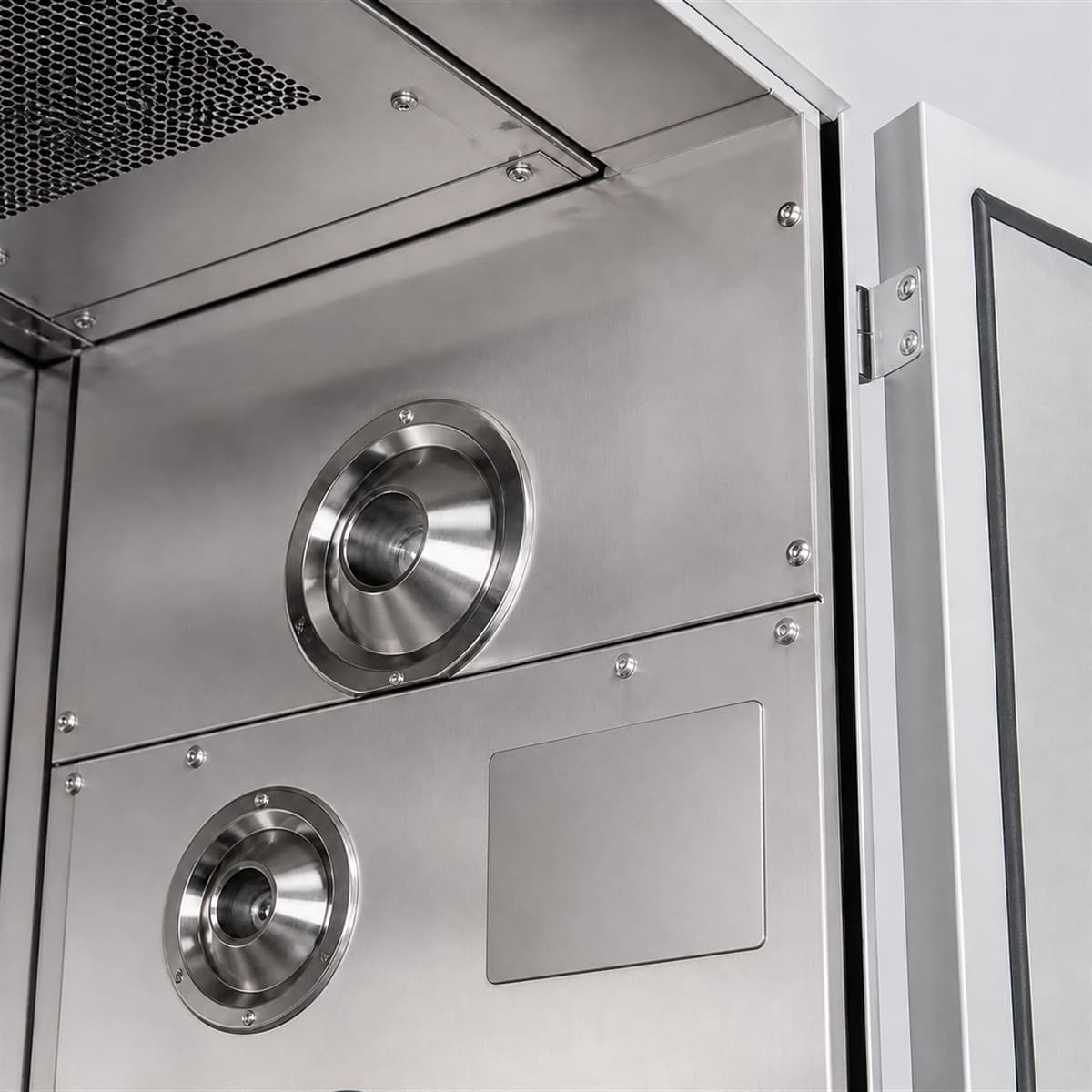 Duchas de Aire y Cajas de Paso — estructura interna