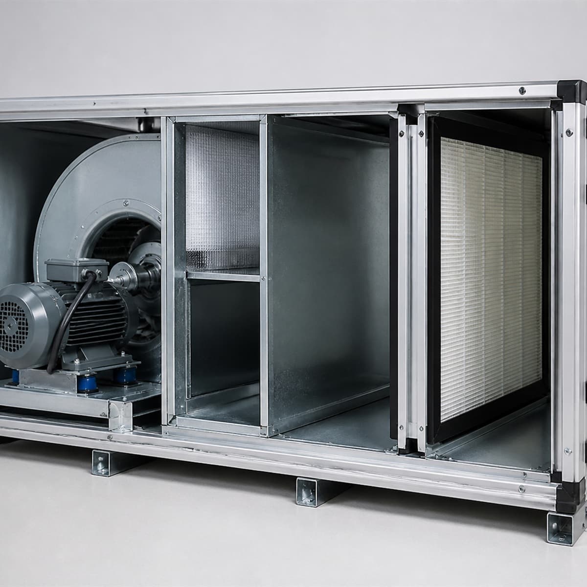 Fan Filter Units (FFU) — internal structure